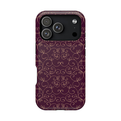 Luxury Serial Magnetic Phone Case, Royal