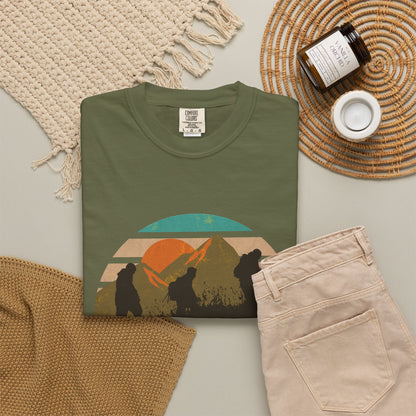 Take Me To The Mountains Unisex Garment-Dyed T-shirt