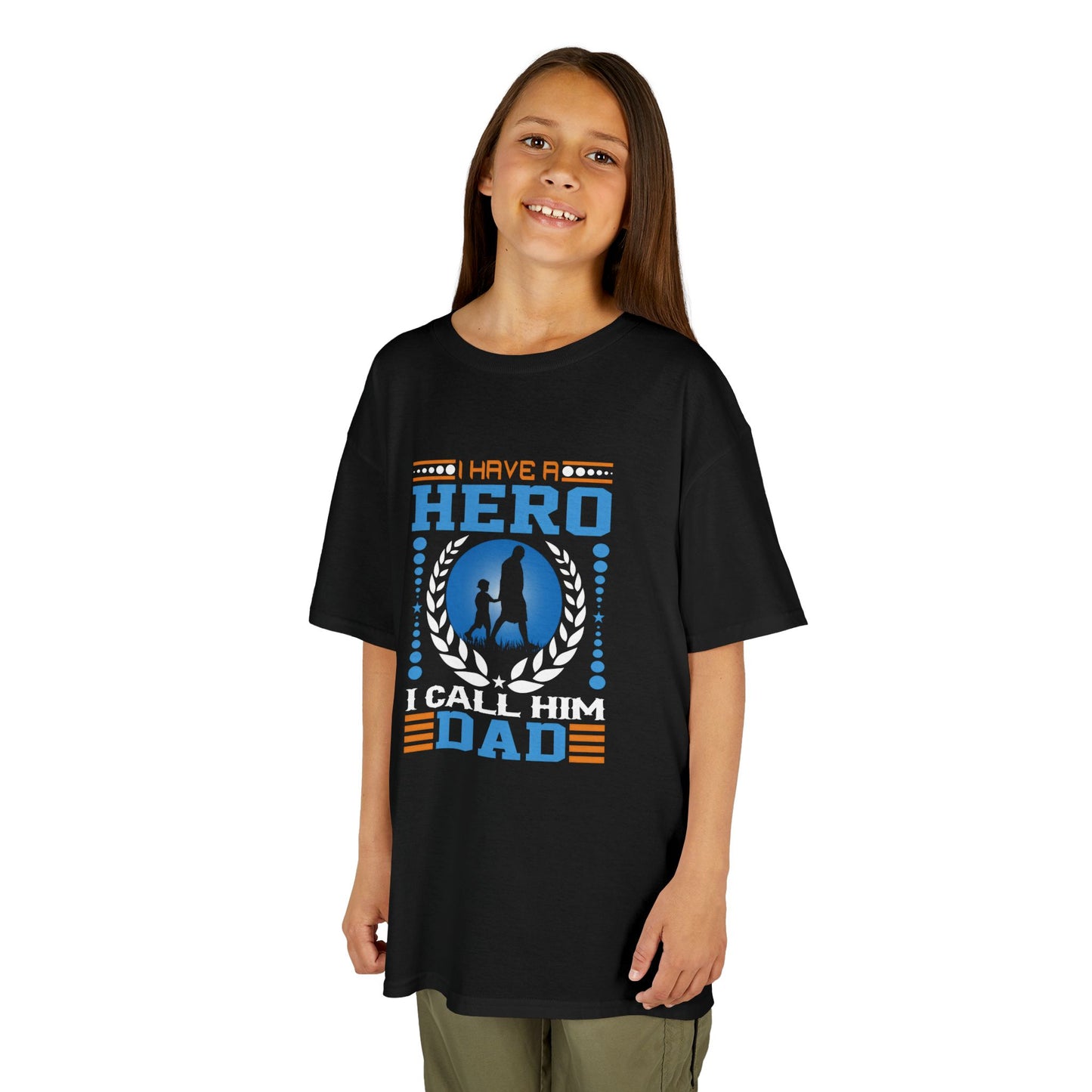 Kids Hero Dad Tee - Perfect for Father's Day Celebrations