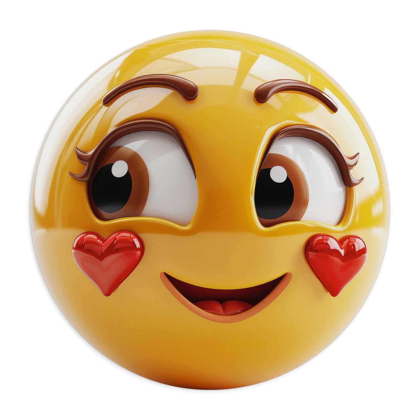 Love Emoji Mouse Pad