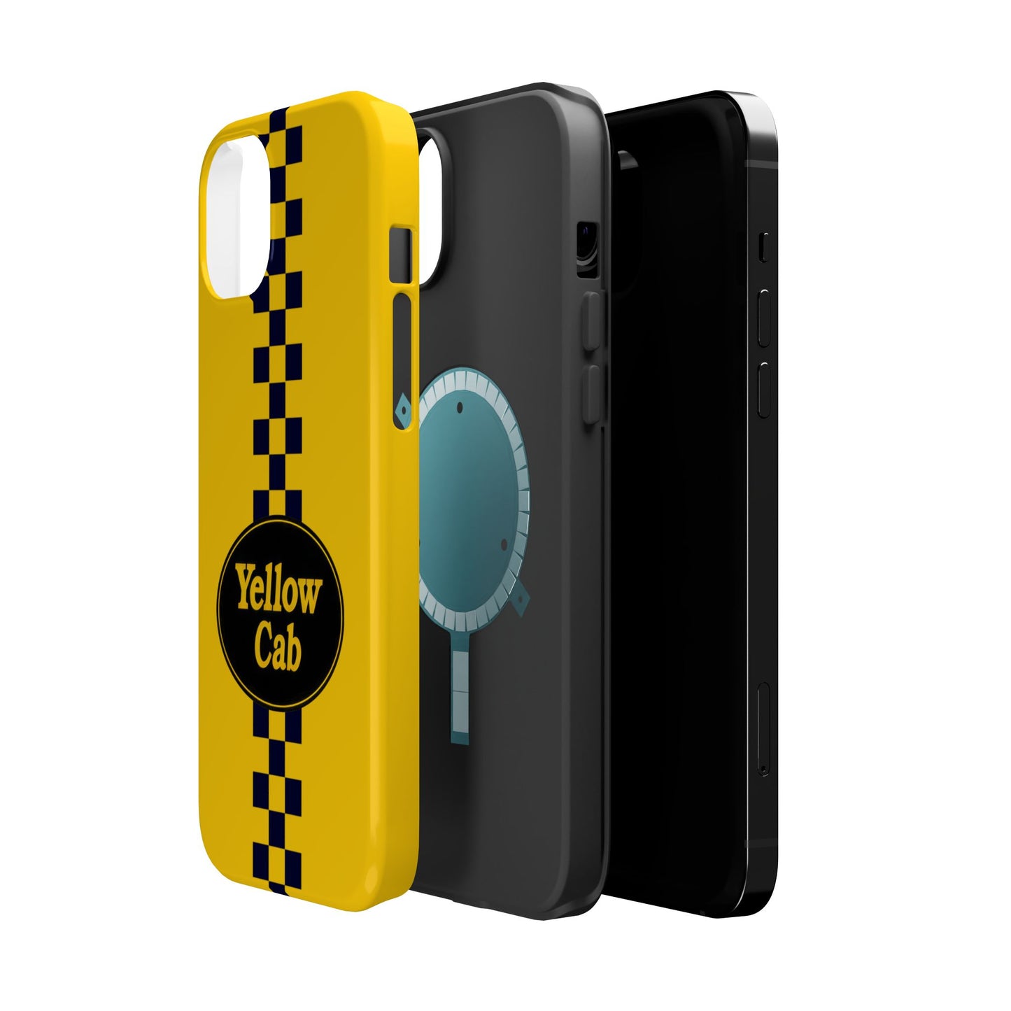 Yellow Cab Magnetic Phone Cases, Taxi Driver