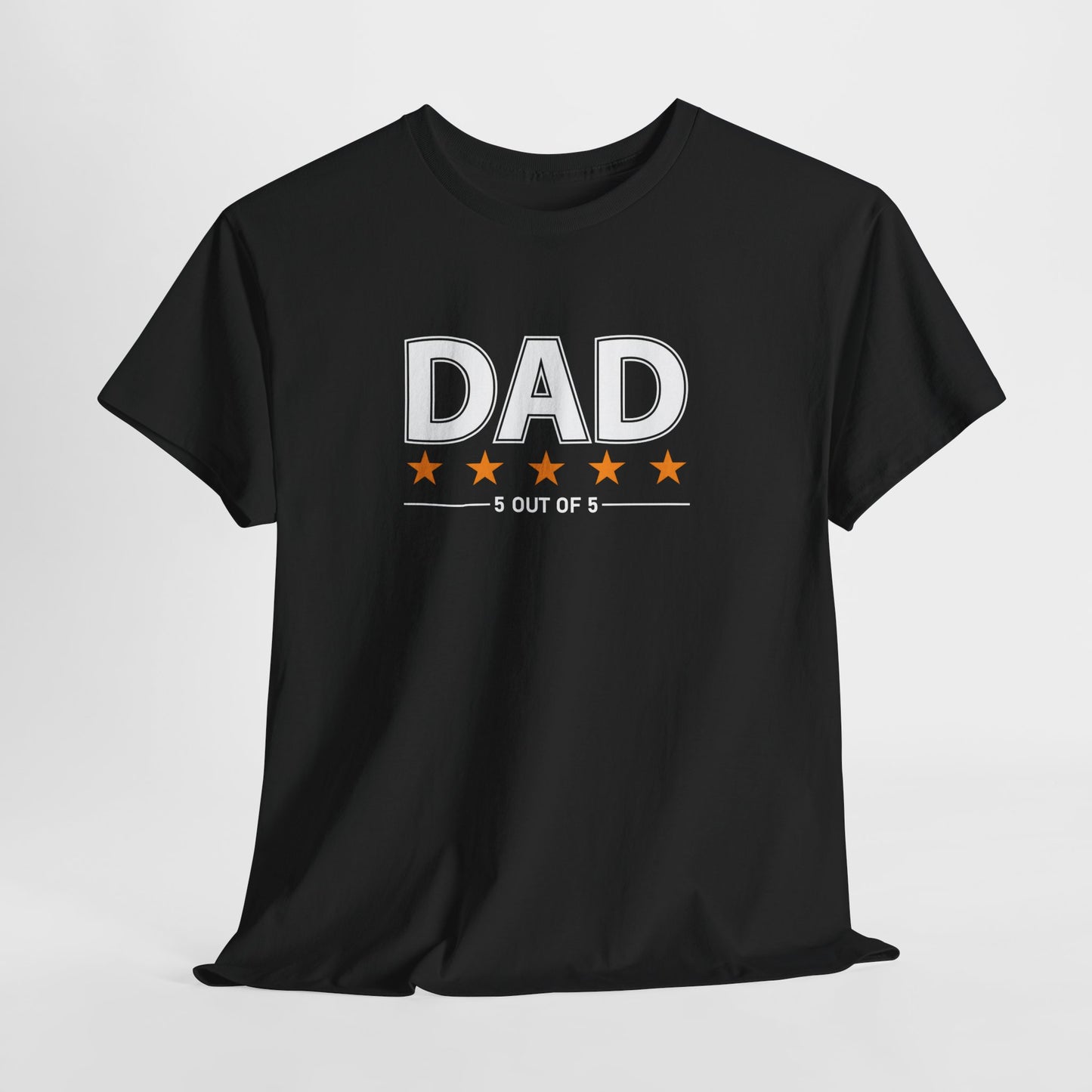 Father's Day Unisex Tee - 5 Stars Dad T-shirt
