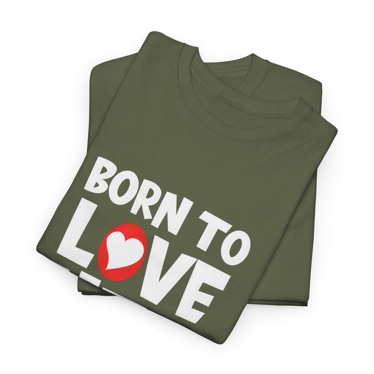 Born To Love Her Tee, Romantic Valentine T-Shirt for Couples A part
