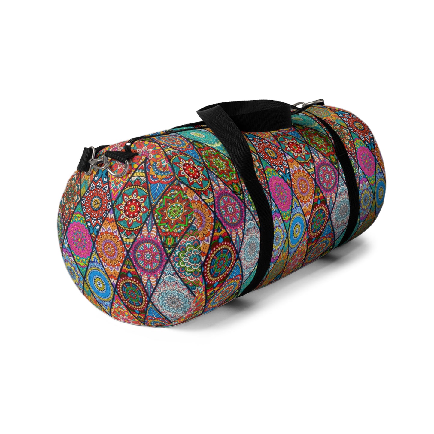 Mandala Argyle Duffel Bag