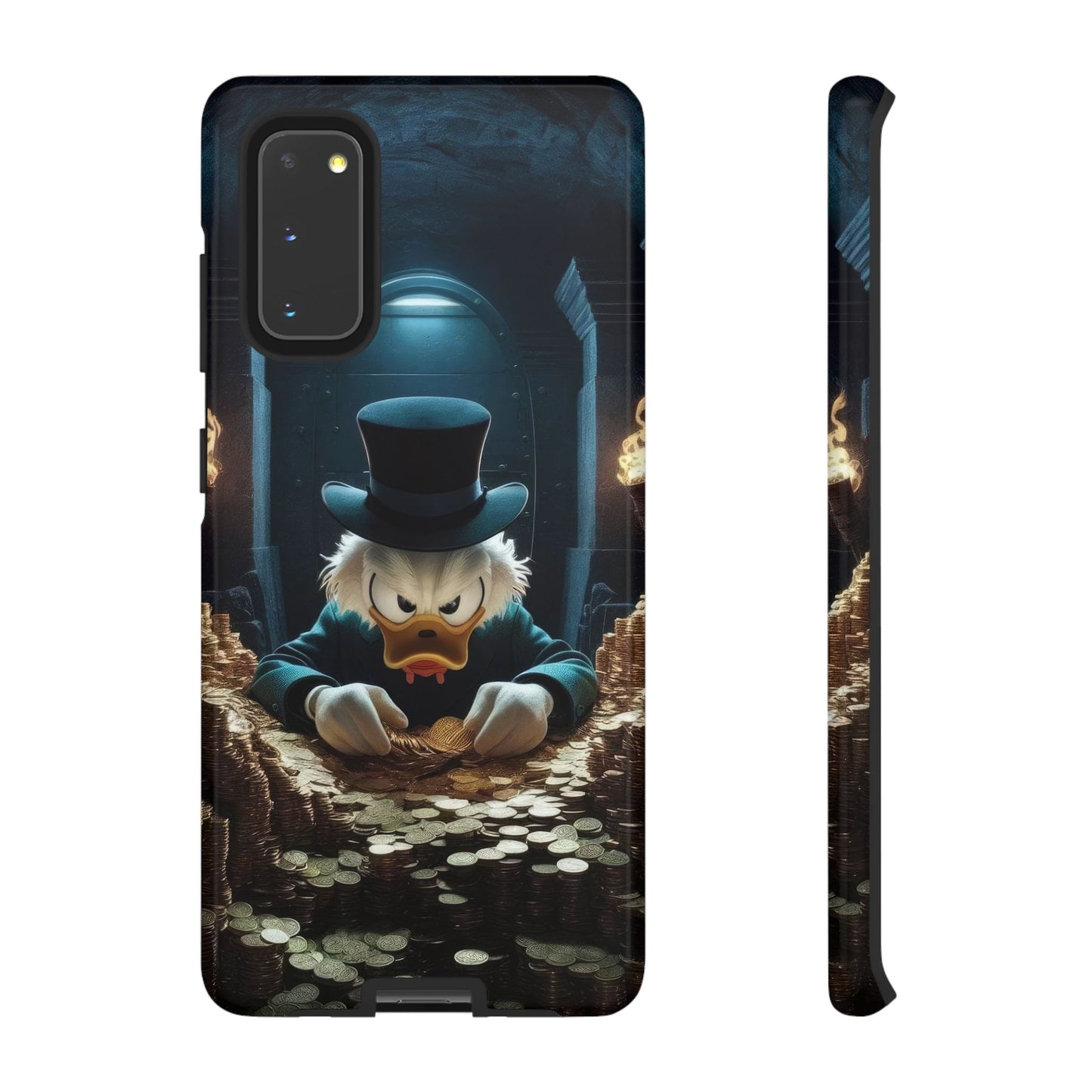 Scrooge McDuck Samsung Phone Case for Cartoon Lovers