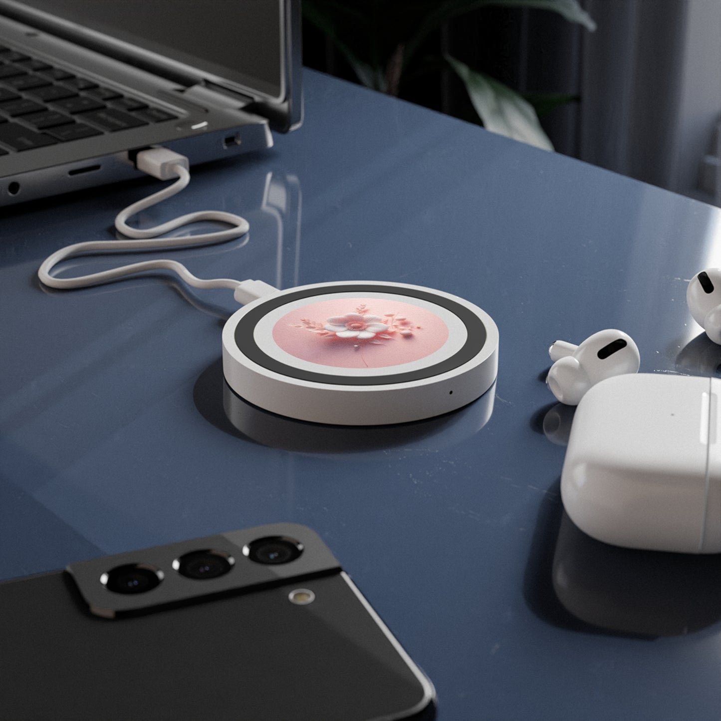 Pink Dreamscape Quake Wireless Charging Pad