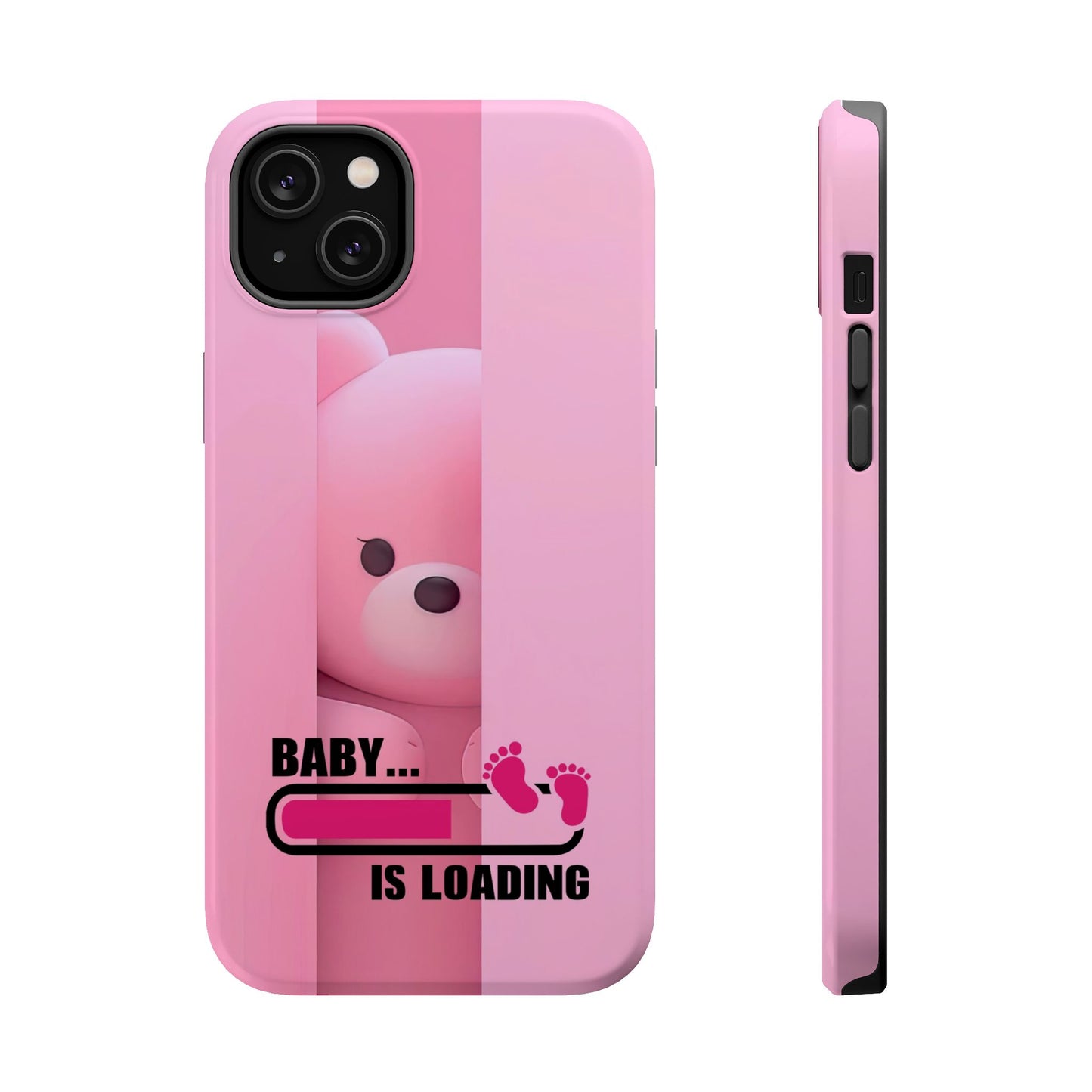 Cute Baby Loading Magnetic Phone Case, Expecting Parents Gift