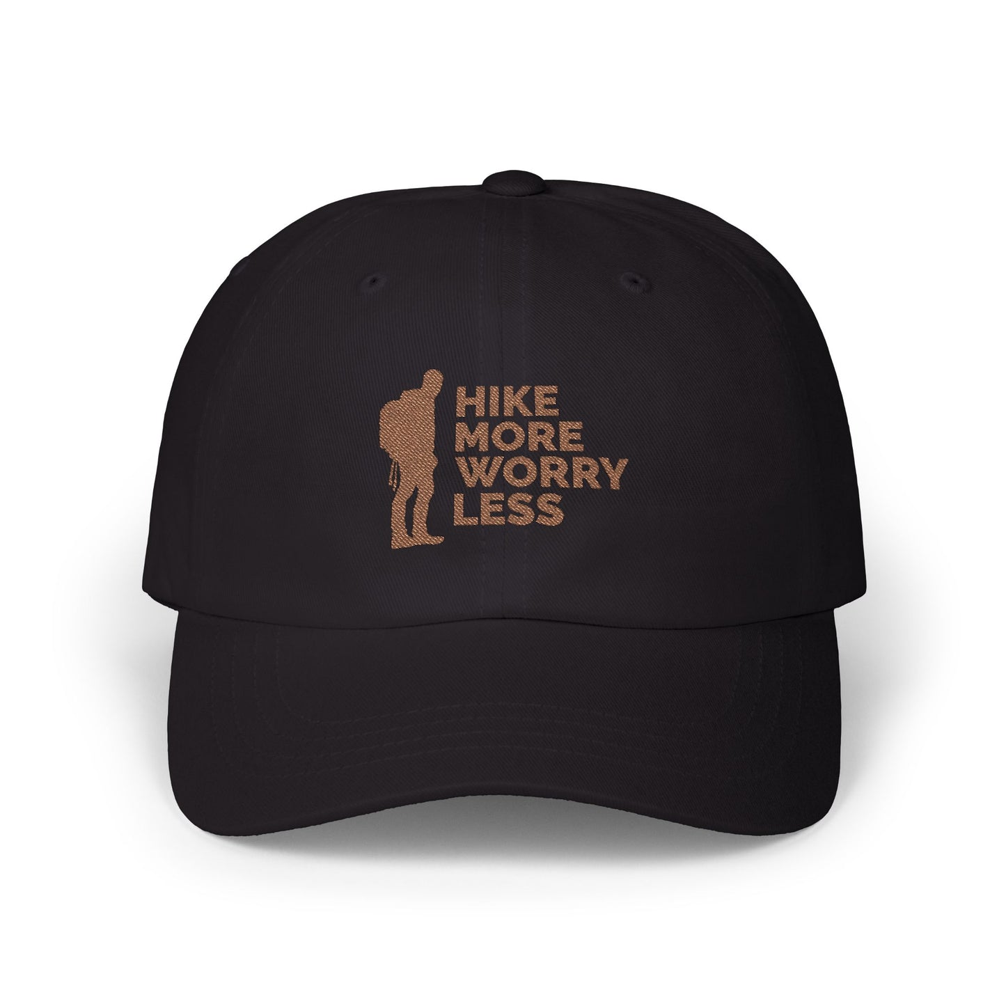 Hike More Worry Less Classic Dad Cap / embroidered