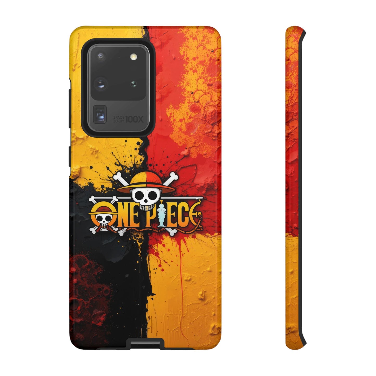 One Piece Samsung Tough Phone Case, Anime Vibrant Design