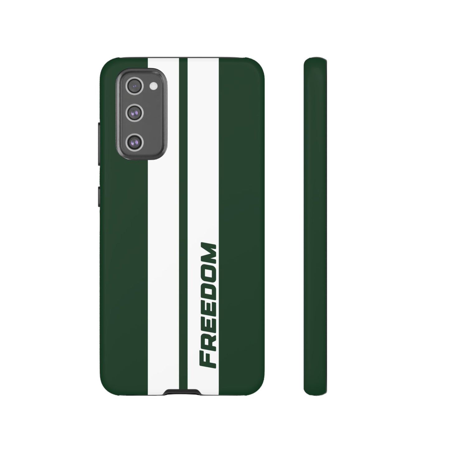 Freedom Tough Case, Olive Green Motorsport-Inspired Cove