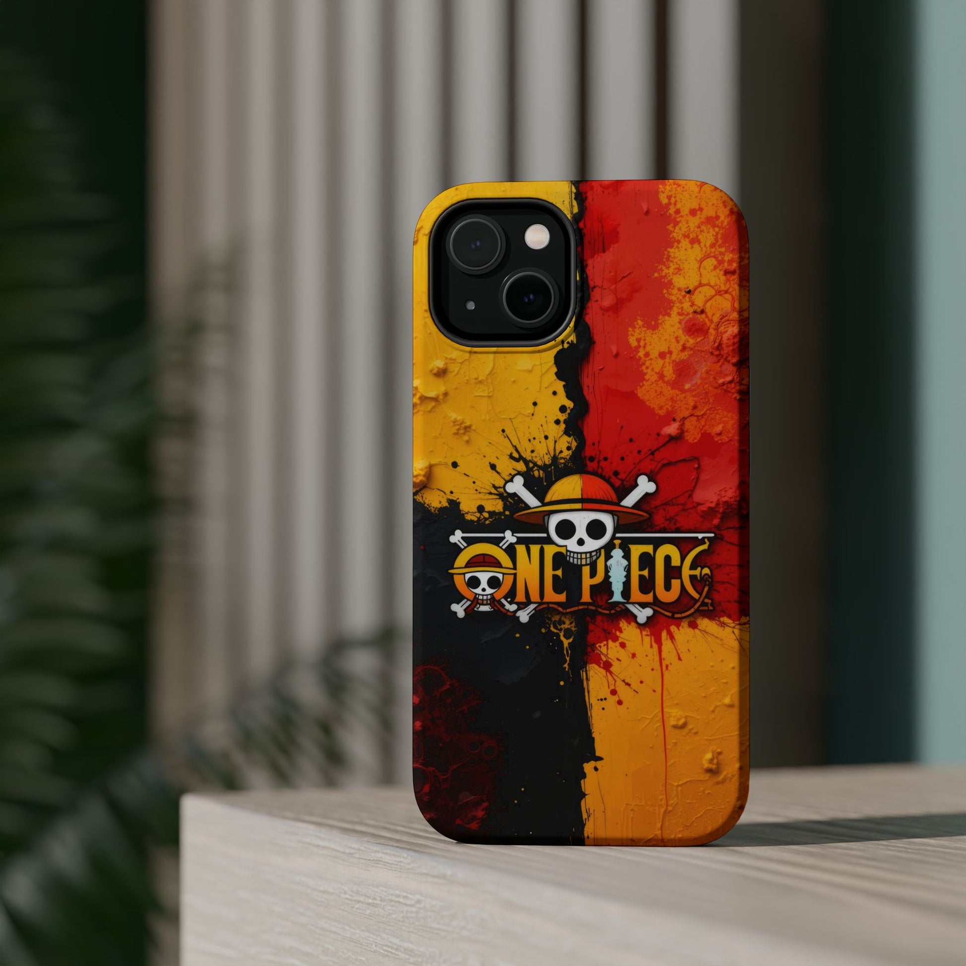 One Piece Vibrant Magnetic iPhone Cases, Anime Accessories