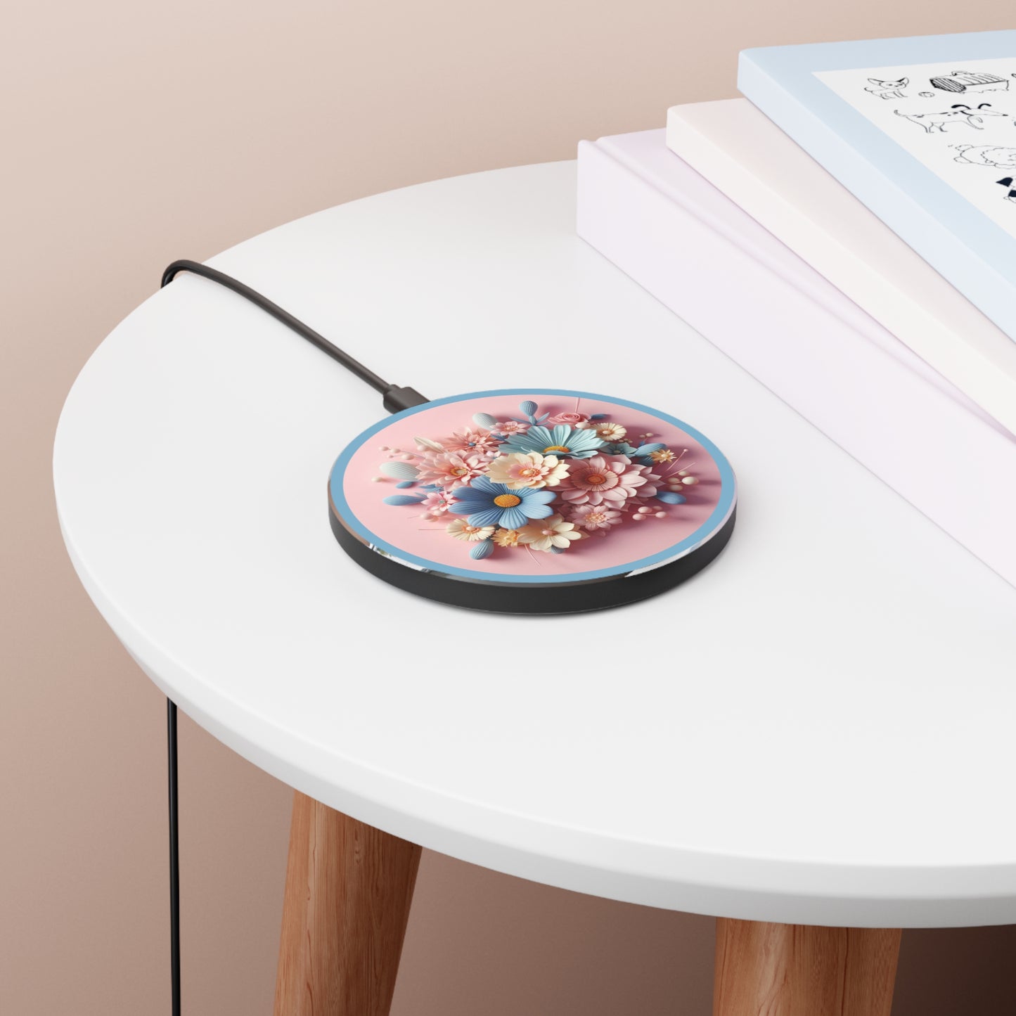 Breezy Pastels Wireless Charger