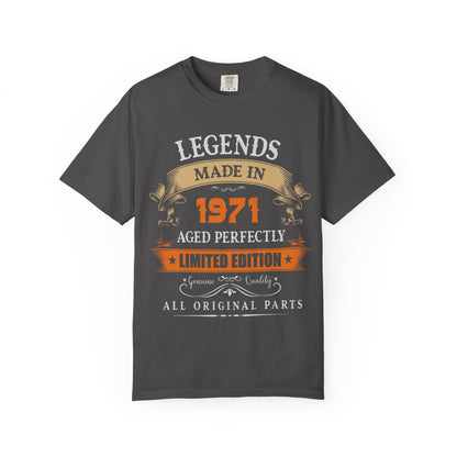 Custom Birthday Legends Tee - Limited Edition T-Shirt