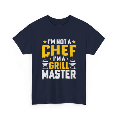 Grill Master Unisex Heavy Cotton Tee - Perfect Gift for BBQ Lovers
