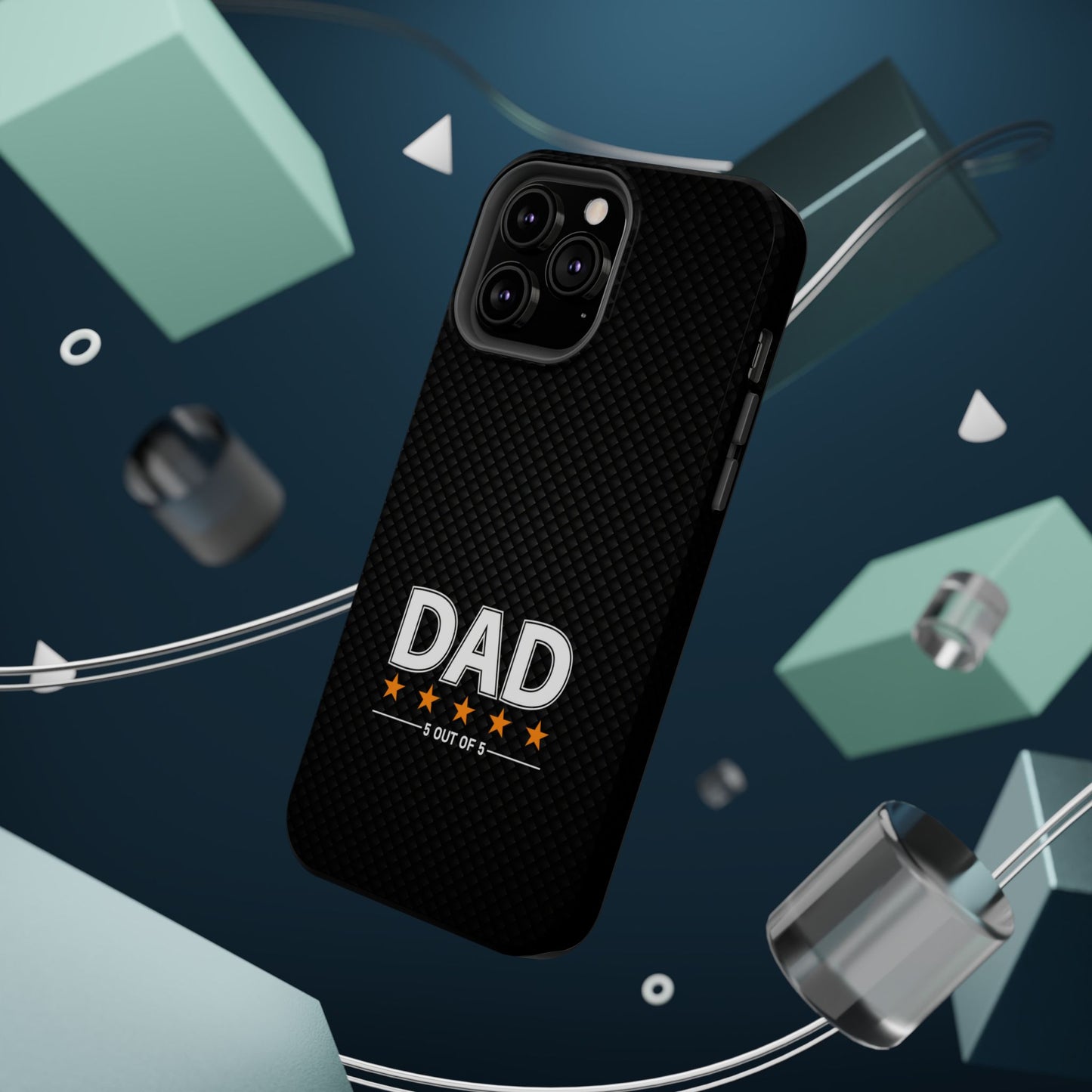 Dad 5 Out of 5 Stars Magnetic Phone Case