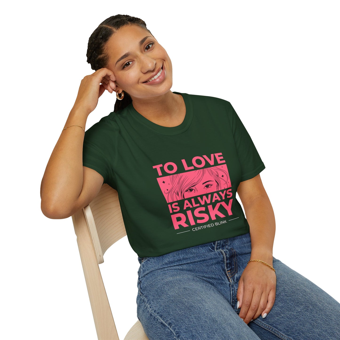 To Love Is Always Risky Unisex Softstyle T-Shirt