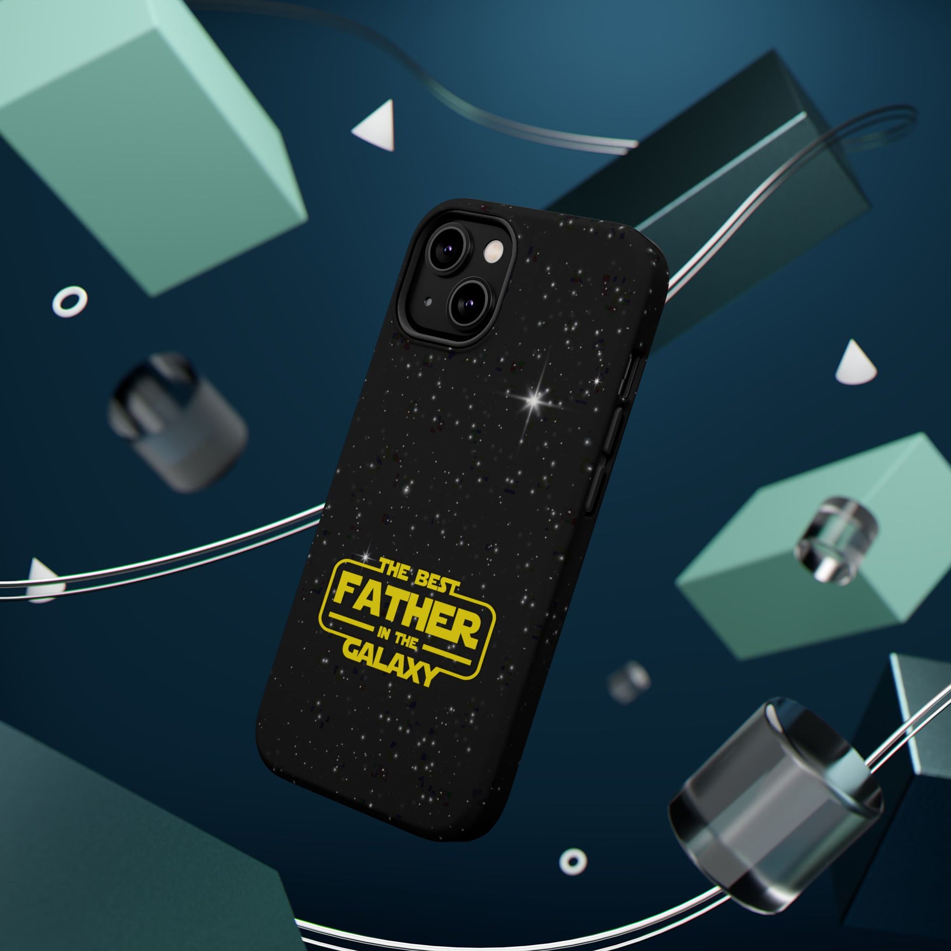 Galaxy-Themed iPhone Magnetic Case - Perfect Gift for the Best Father