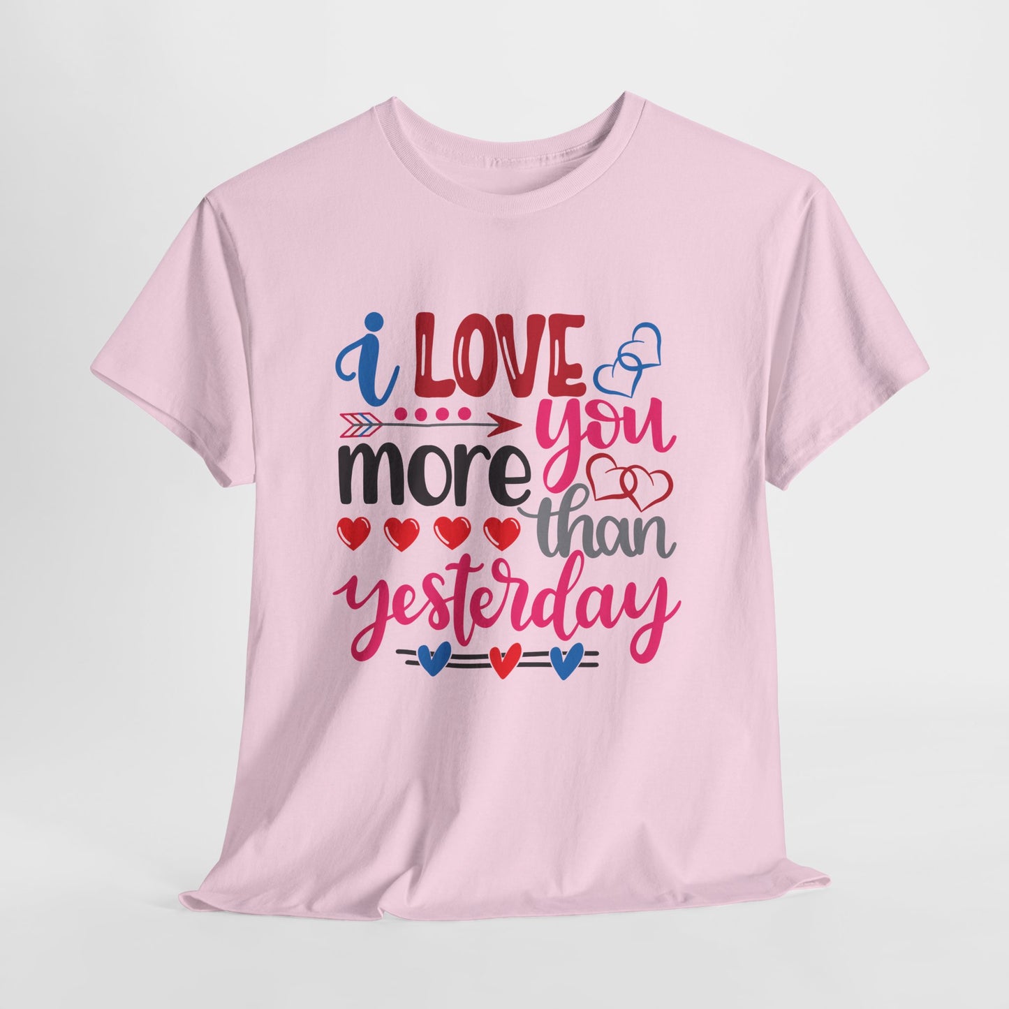 I Love You More Than  Tee, Anniversary Gift Shirt