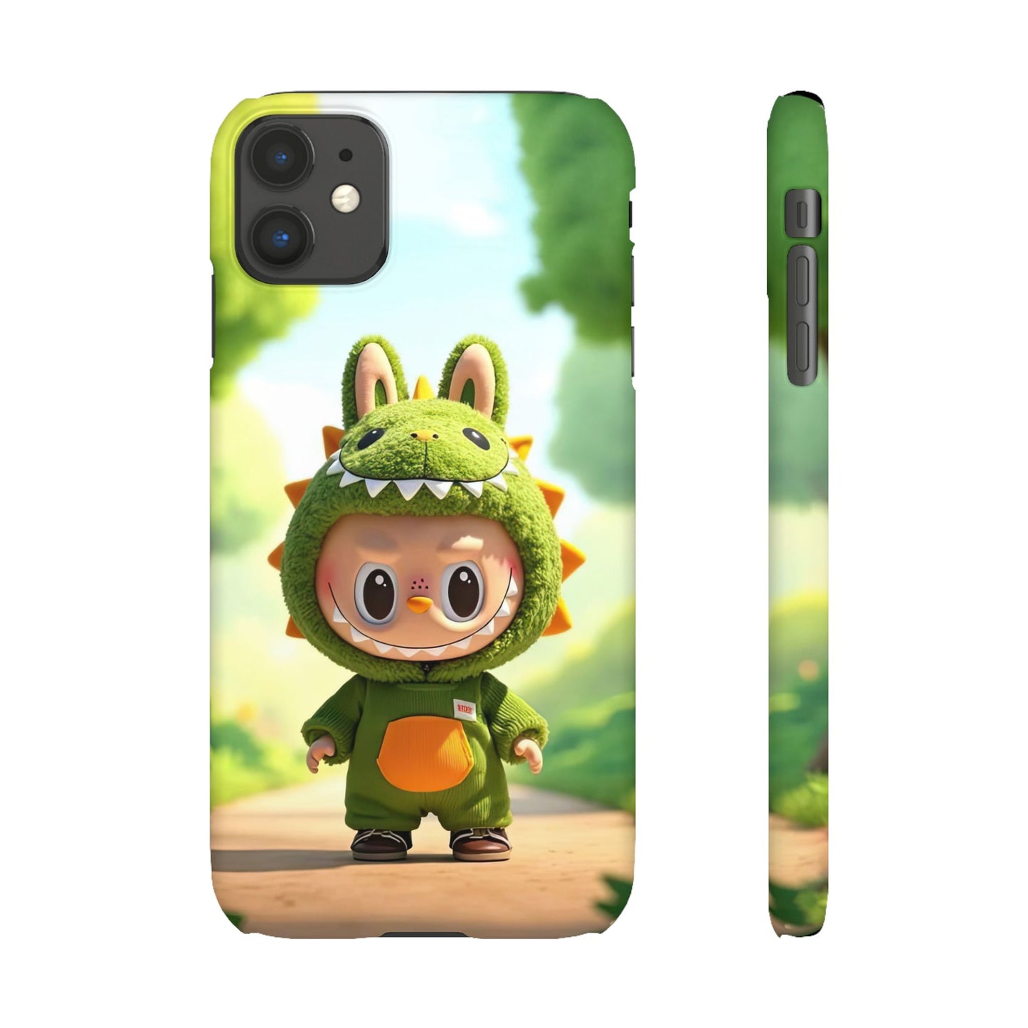 The Monsters Snap Case for iPhone Models – Playful Dinosaur Design