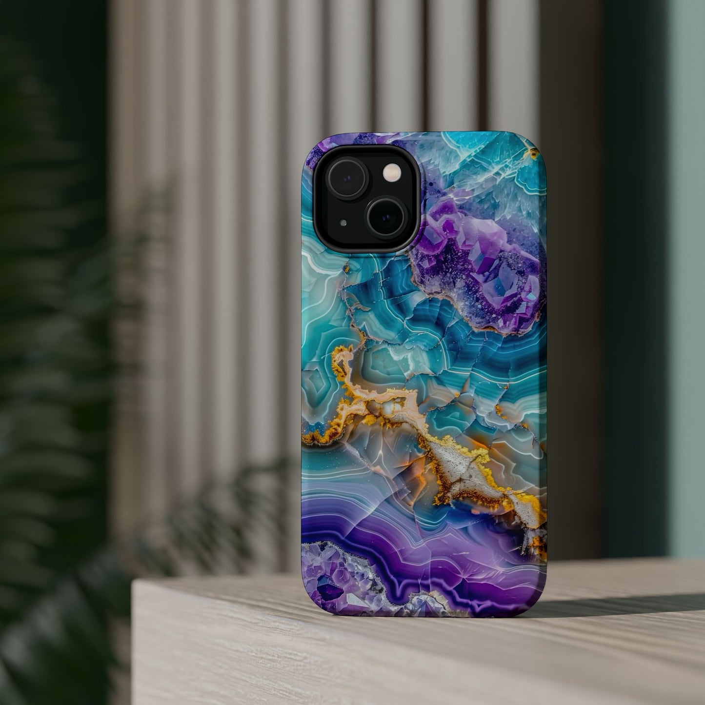 Turquoise Veil Magnetic Phone Case