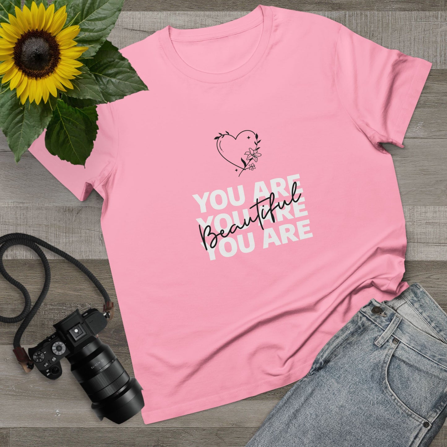 You Are Beautiful Women’s Maple Tee