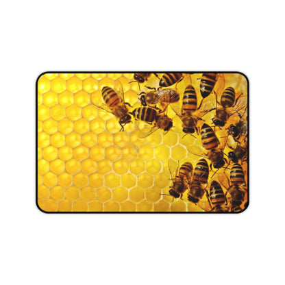 Bee Hive Desk Mat