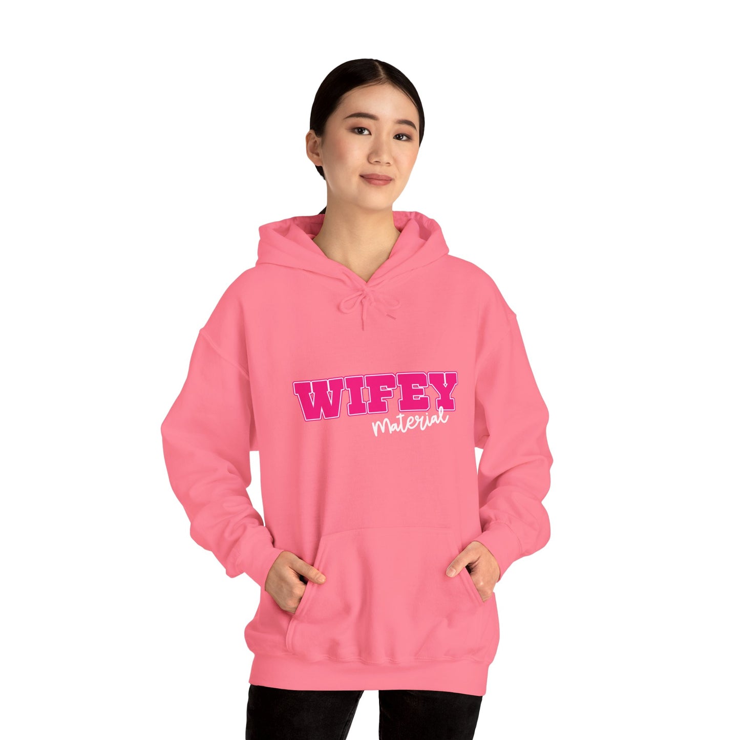Wifey Material Hooded Sweatshirt