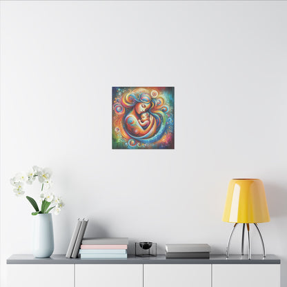 Warmth of Motherhood - Canvas Print