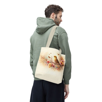 Blooming Melody Tote Bag