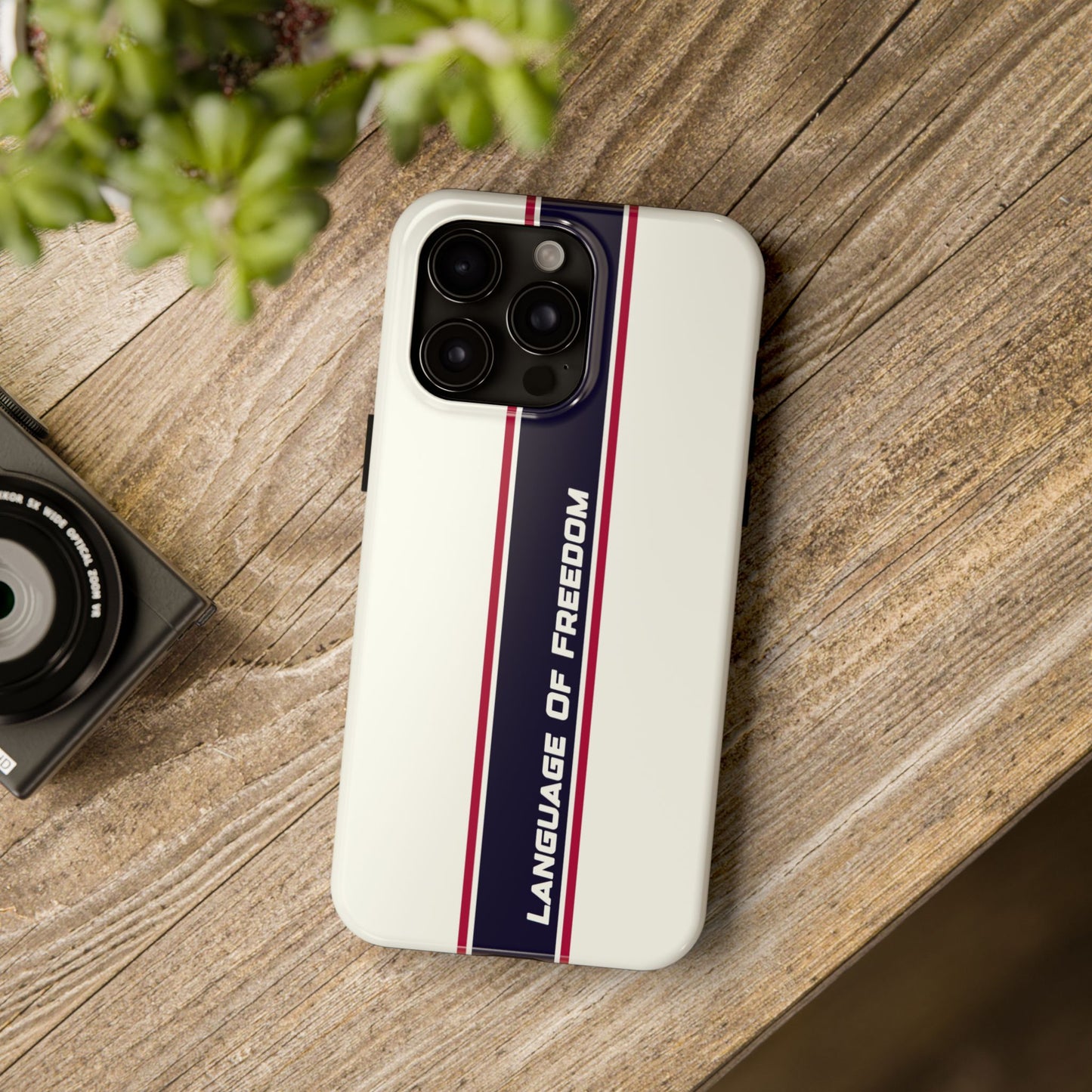 Language of Freedom Tough Phone Cases