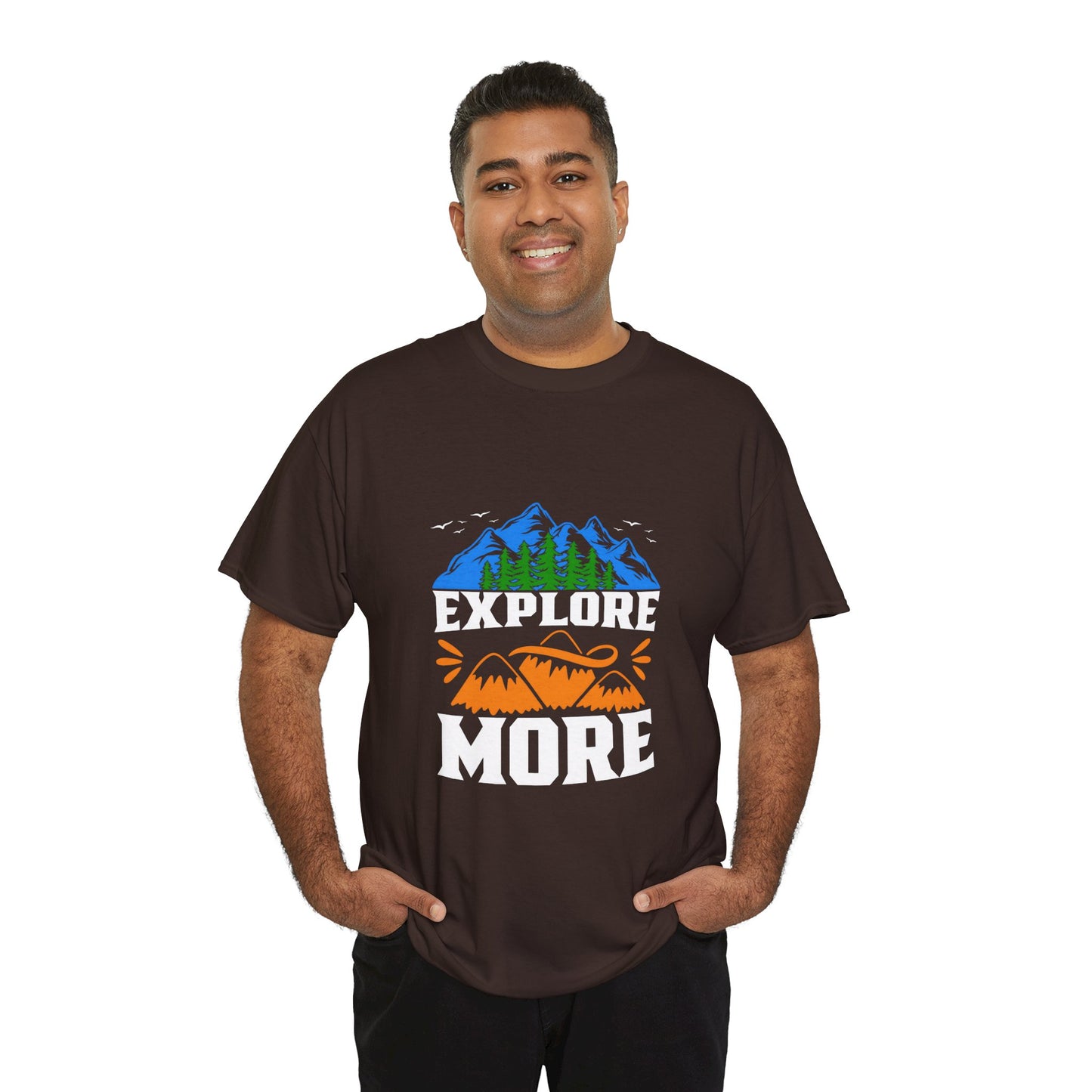 Explore More Adventure Tee - Unisex Heavy Cotton T-Shirt