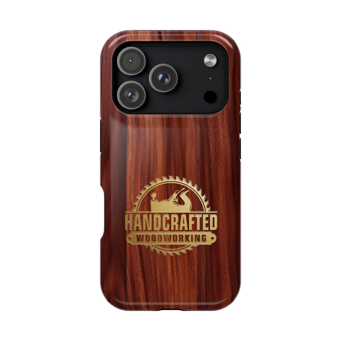 Woodworking Logo Magnetic iPhone Case