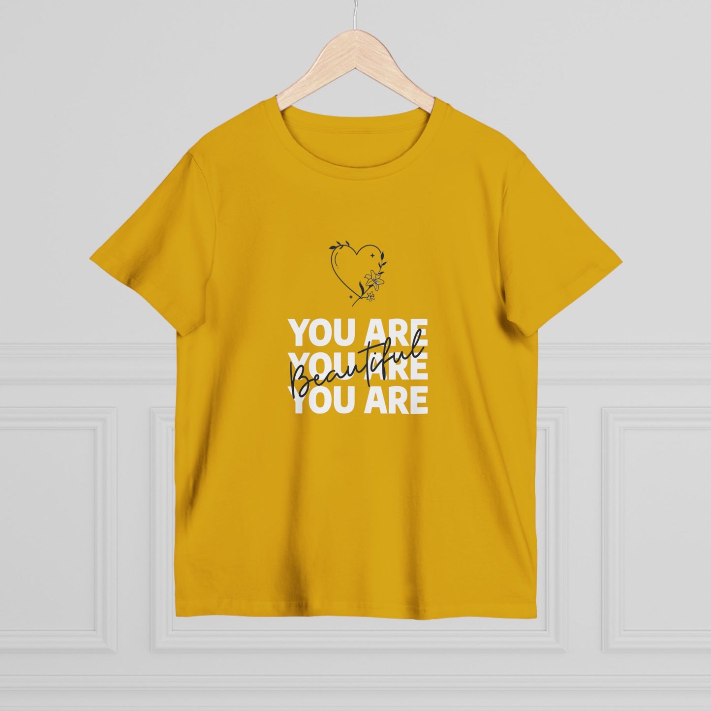 You Are Beautiful Women’s Maple Tee