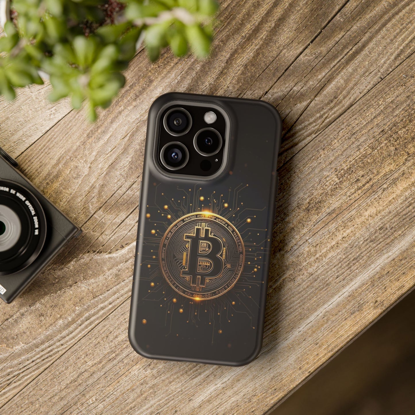 Bitcoin Magnetic Phone Case, Tough & Stylish Protection