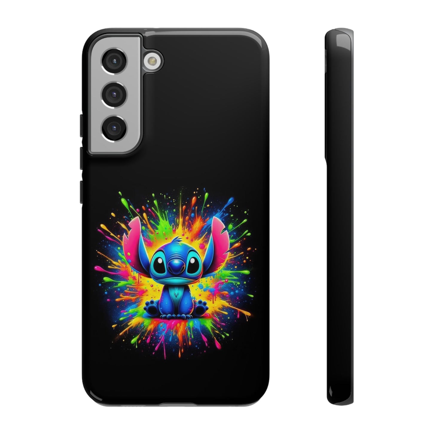 Colorful Samsung Cartoon Phone Cases, Stitch Phone Cover