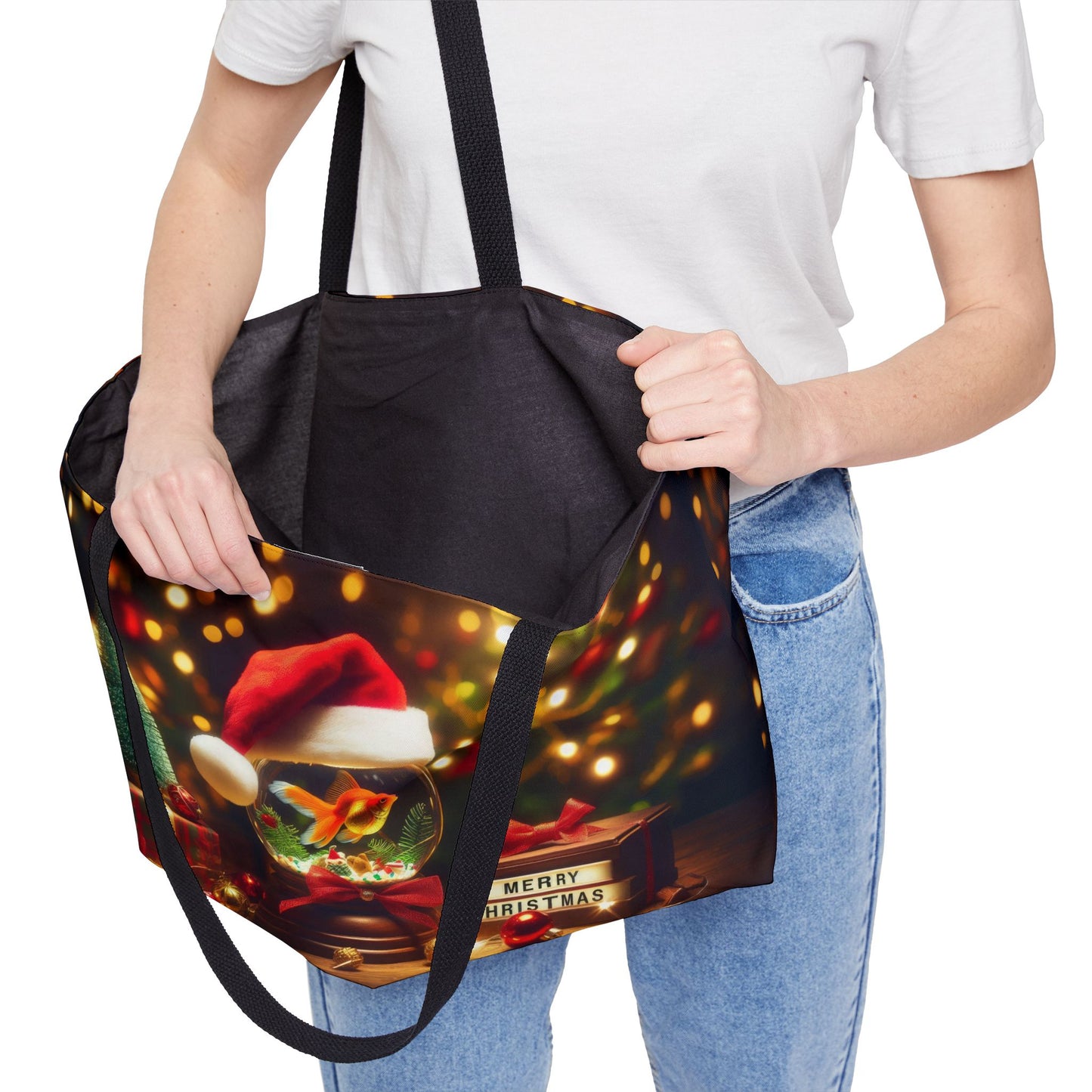 Merry Fin-tastic Wishes  Tote Bag