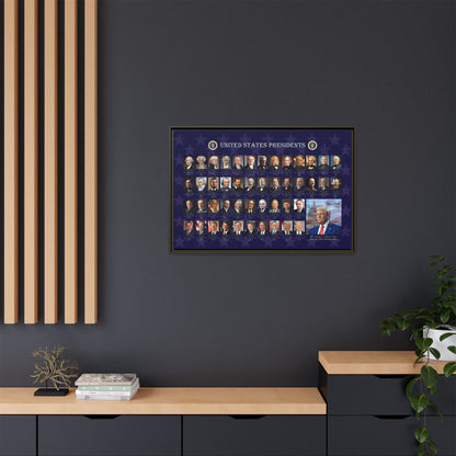 Presidential Portraits Canvas Art Print / Framed