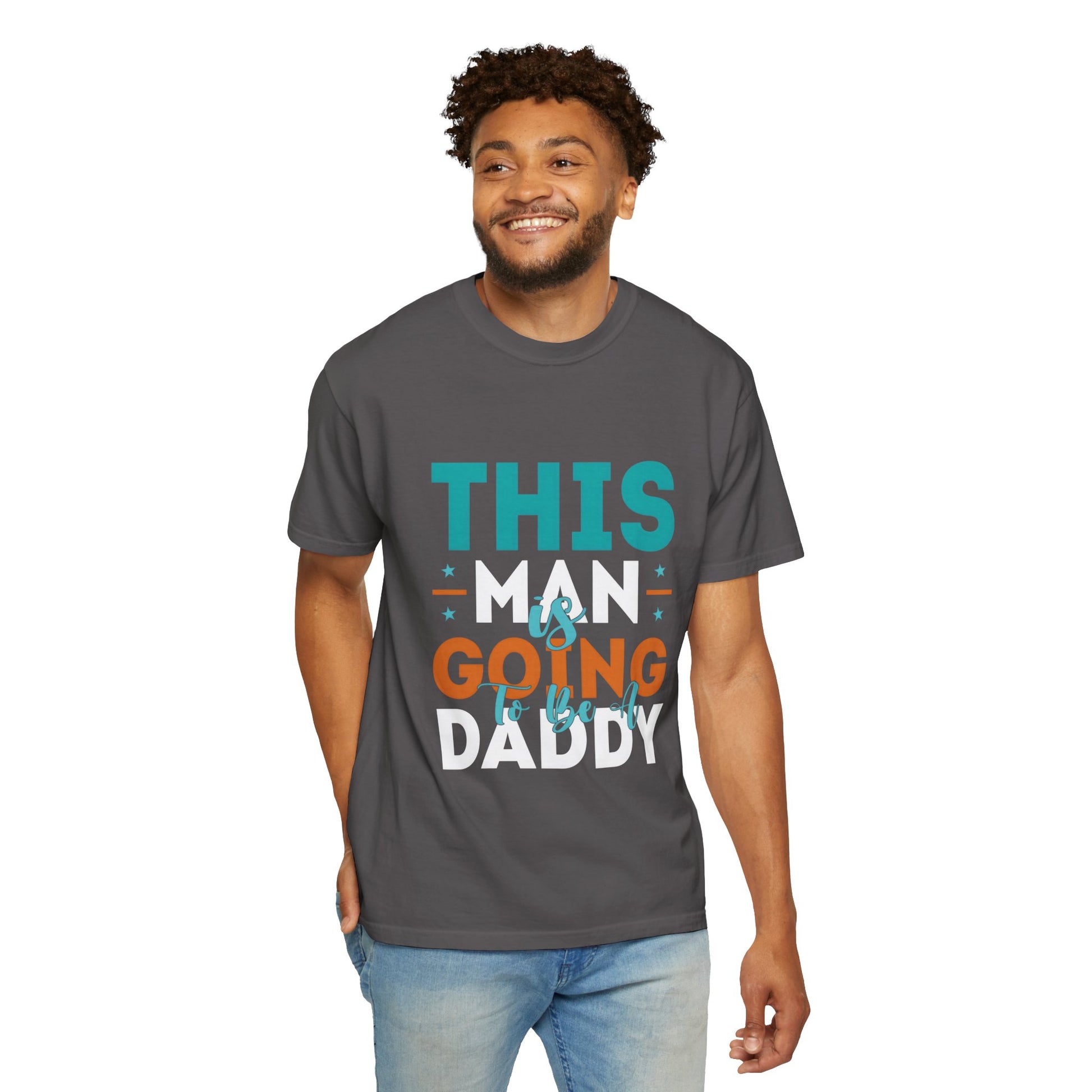 Funny Daddy-To-Be T-Shirt - Unisex Garment-Dyed Tee