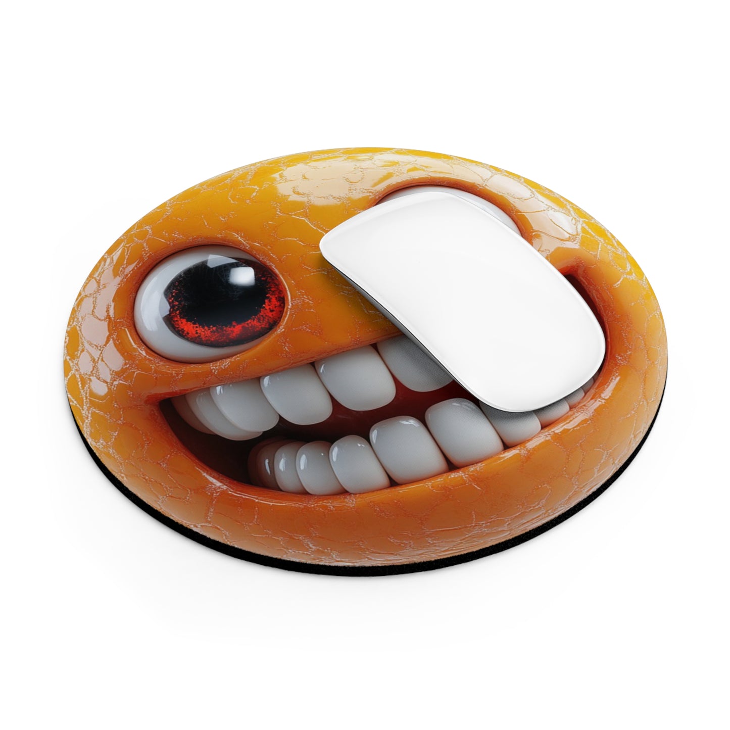 Cheerful Emoji Mouse Pad