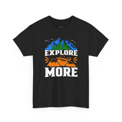 Explore More Adventure Tee - Unisex Heavy Cotton T-Shirt