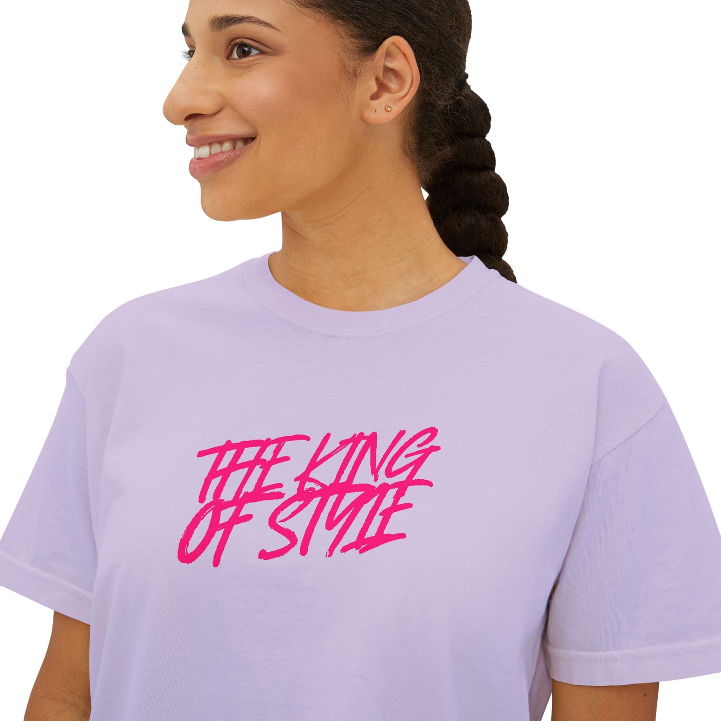 The King Of Style Women's Boxy Tee