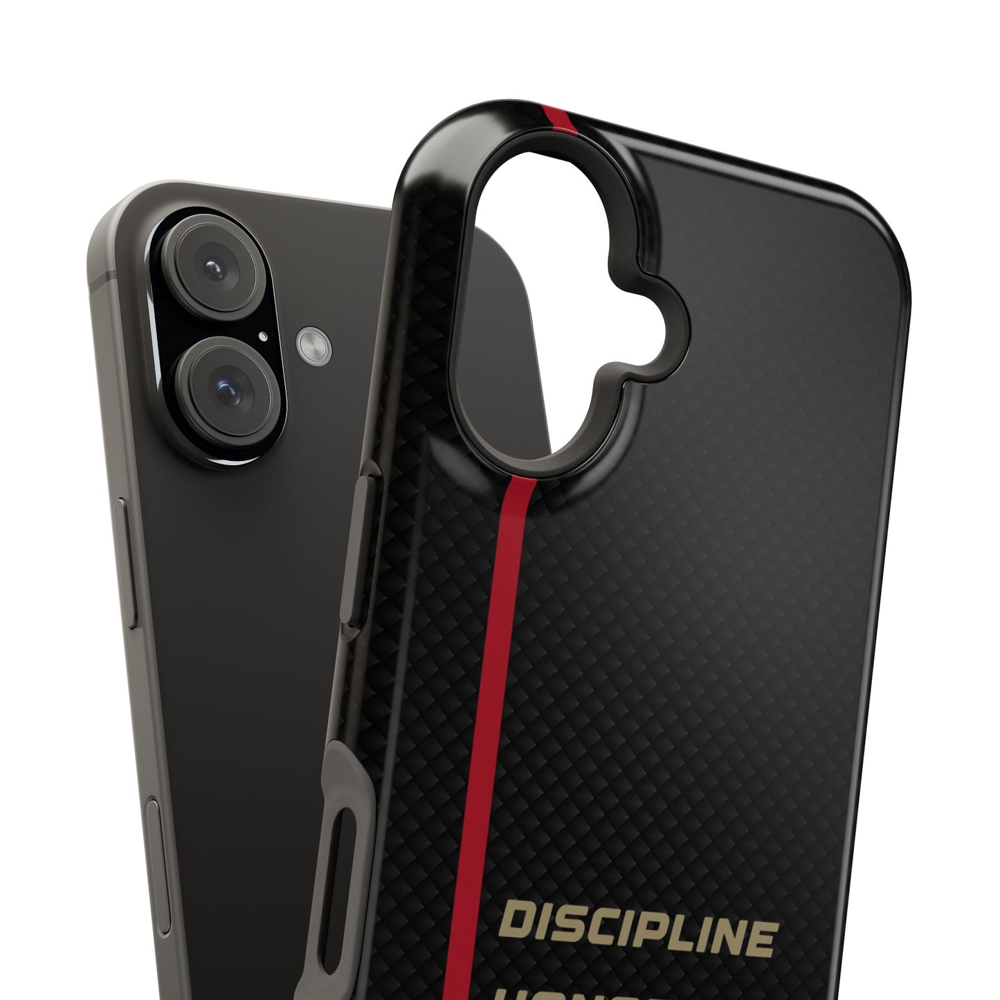 Discipline, Honor, Grit Impact-Resistant Phone Case