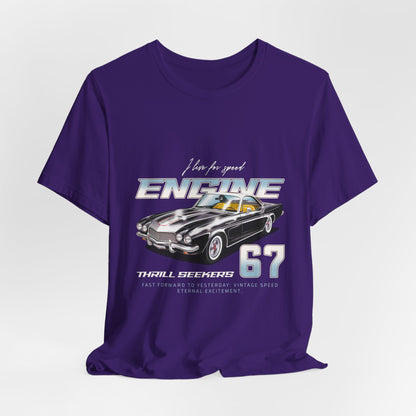 I Live For Speed Engine Tee