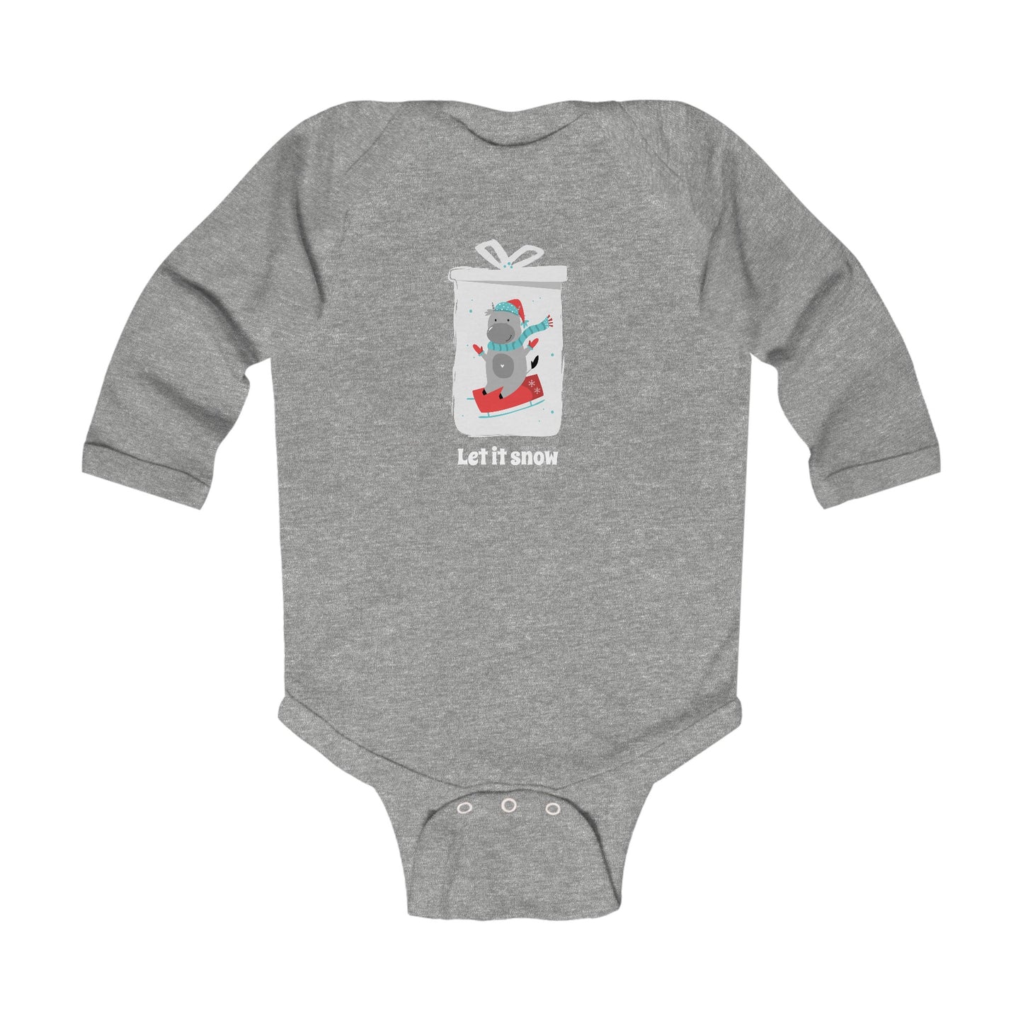 Let It Snow Infant Long Sleeve Bodysuit