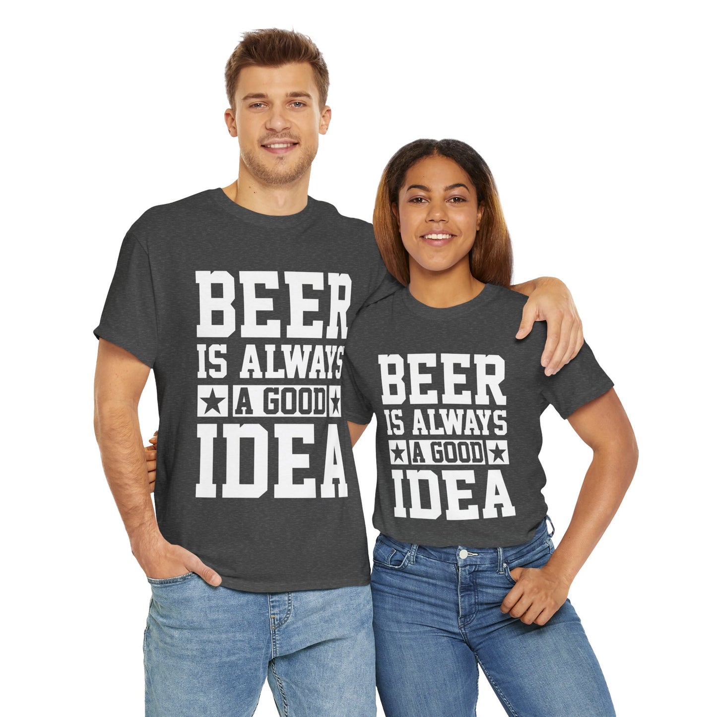 Beer is Always a Good Idea Unisex Heavy Cotton Tee
