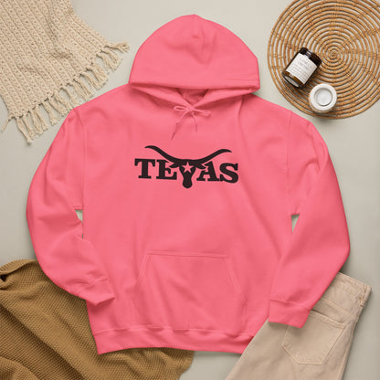 Texas Longhorns Unisex Heavy Blend Hooded Sweatshirt - Casual Comfort and Style