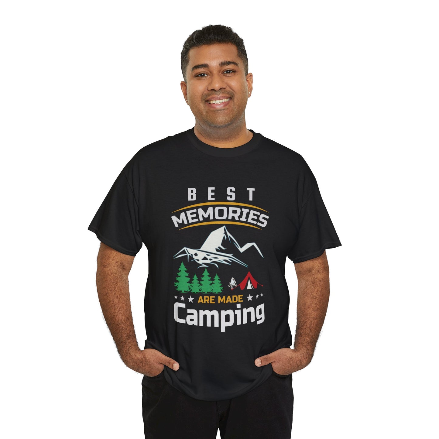 Camping Memories Unisex Heavy Cotton Tee