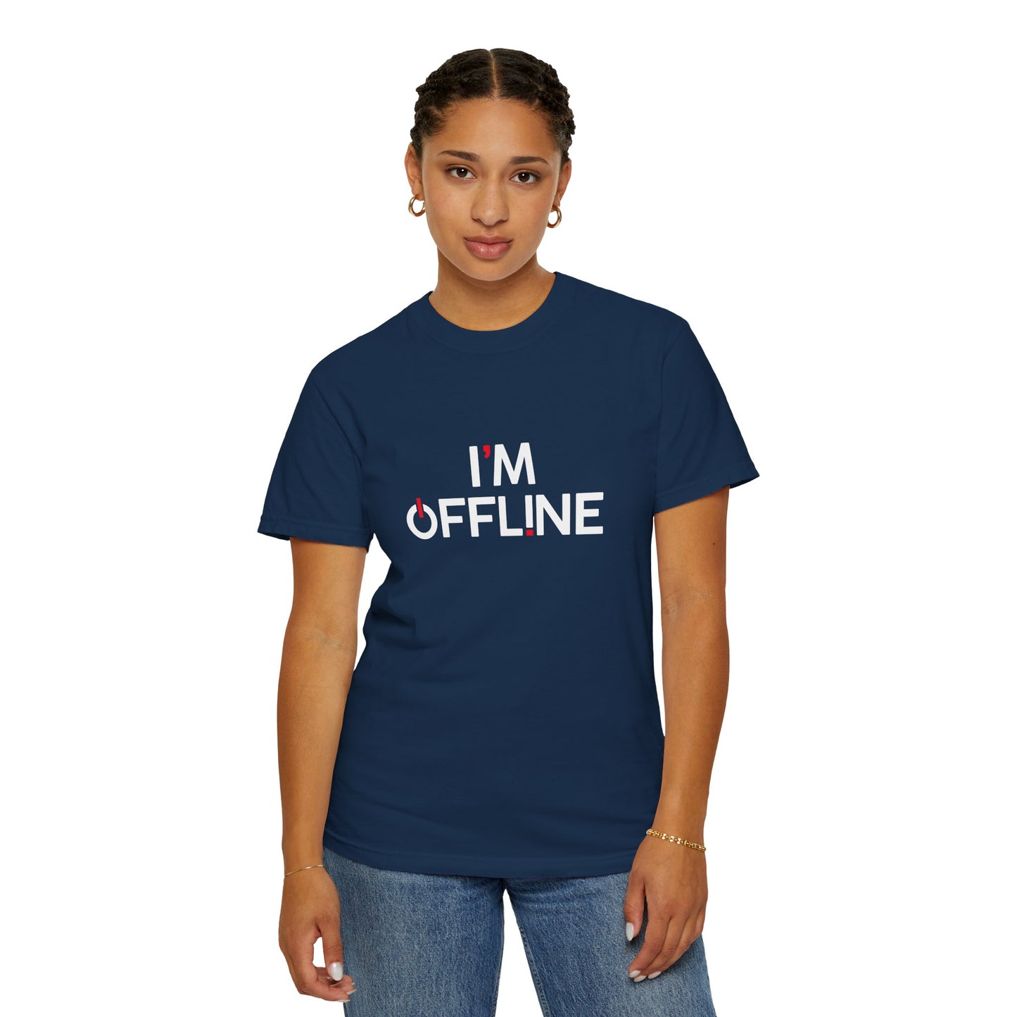 I'm Offline Statement Tee, Relaxed Graphic Shirt