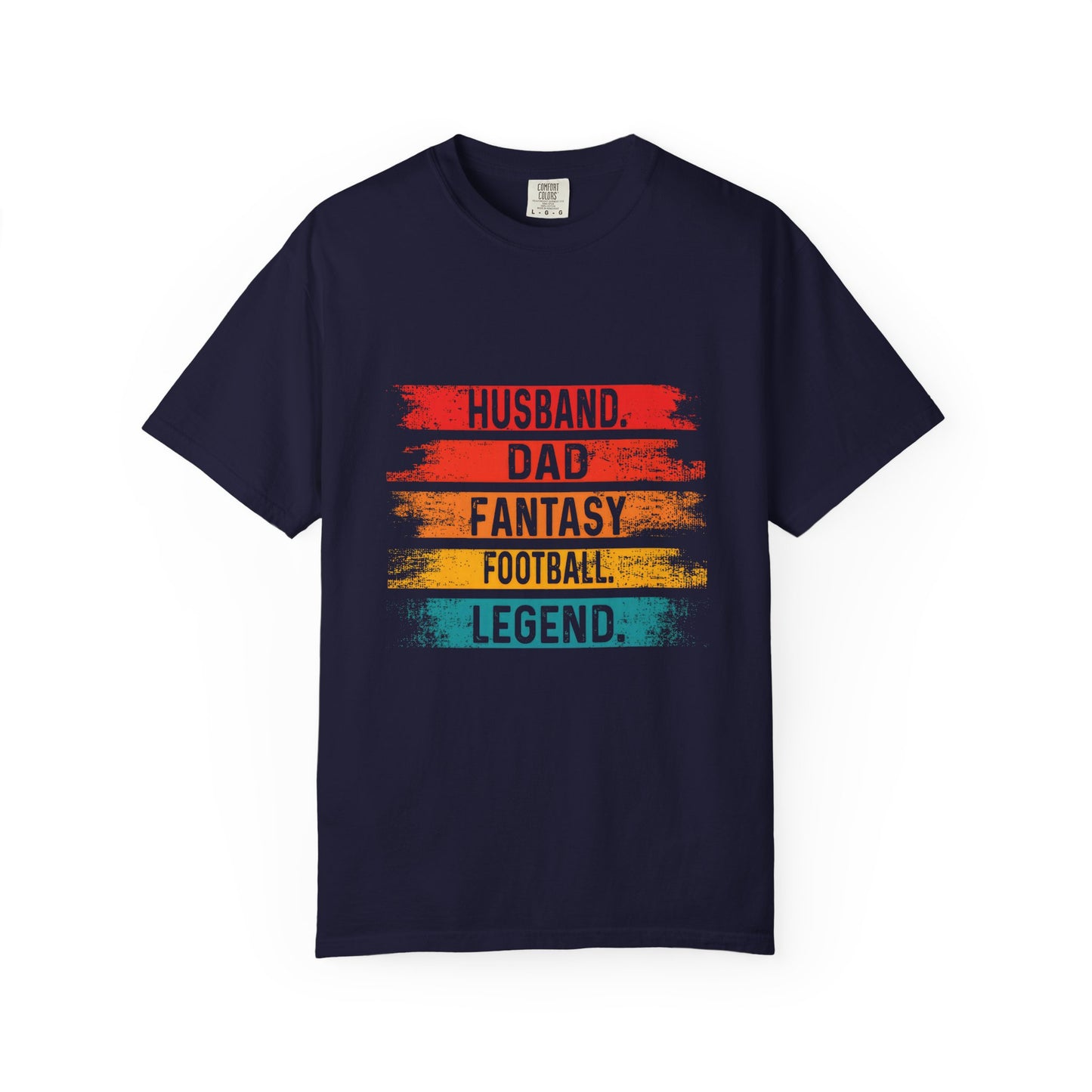 Fantasy Football Legend T-Shirt for Dads - Unisex Garment-Dyed Tee