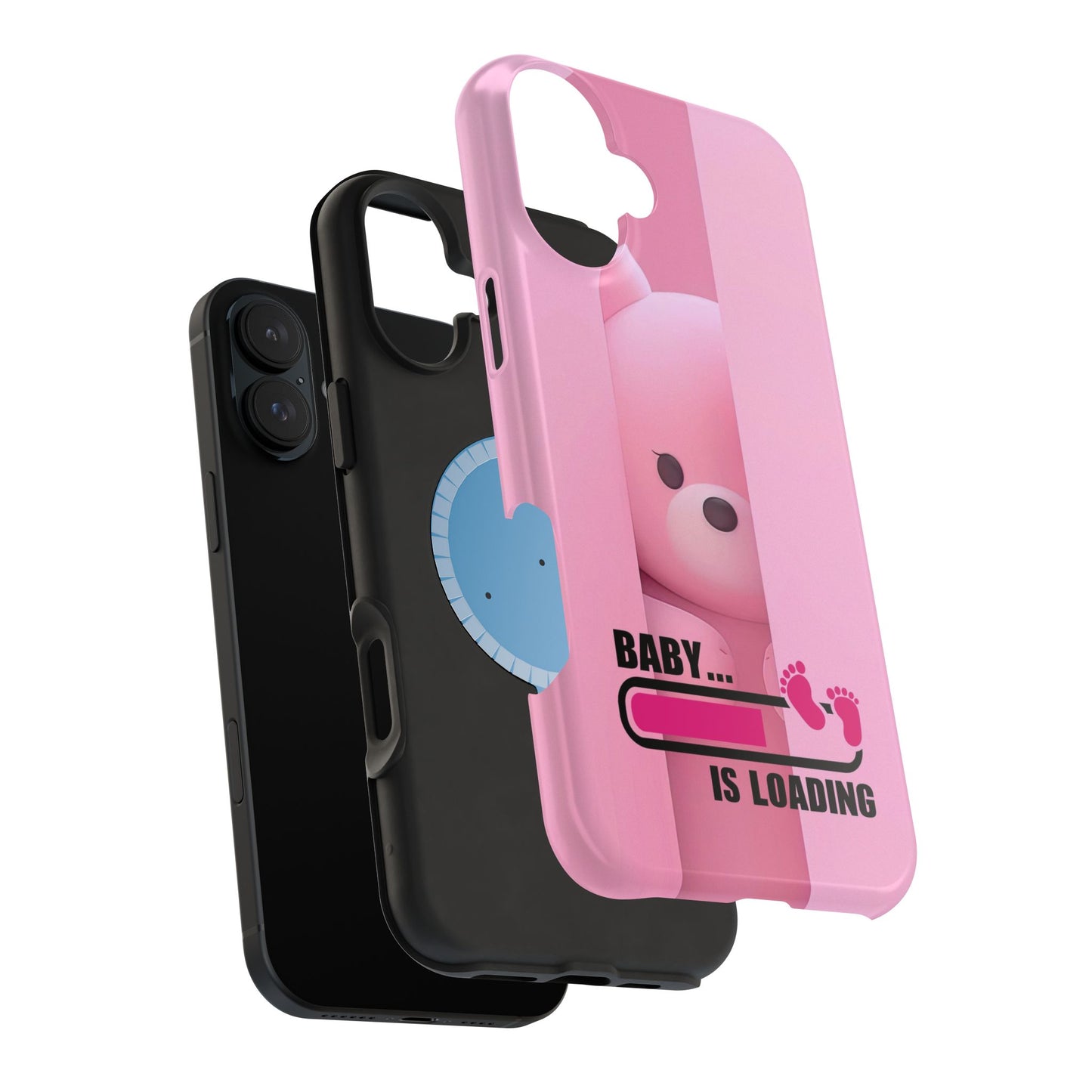 Cute Baby Loading Magnetic Phone Case, Expecting Parents Gift